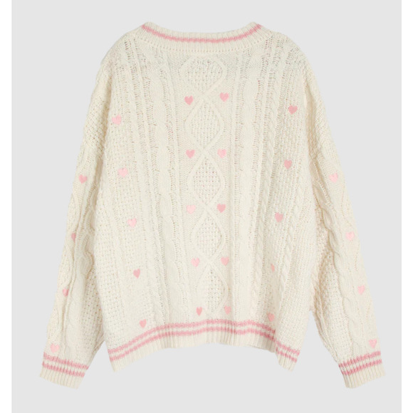 Taylor Swift Size M L Cardigan Lover Hearts Swiftie Valentines Present - Picture 2 of 12